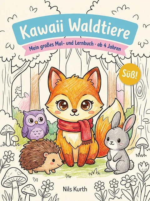 Cover: Kawaii Waldtiere