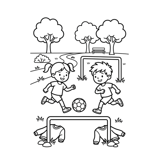 Fußball Ausmalbilder