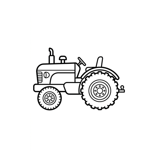 Traktor Ausmalbilder